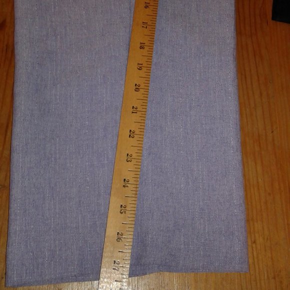 ALFRED DUNNER Women's Pull On Pockets Elastic Polyester Pants Size 12 - Picture 6 of 6